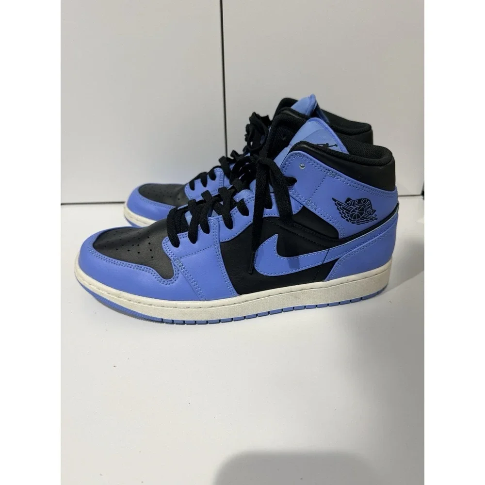 Air Jordan 1 Mid Size 11‎ University Blue/Black NO BOX